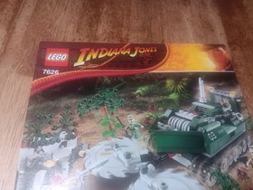 Lego 7626 Indiana Jones Jungle Cutter Instruction Manual Only No Bricks