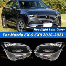 Per Mazda CX-9 CX9 2016-2021 Copri Lente Faro Auto Paralume