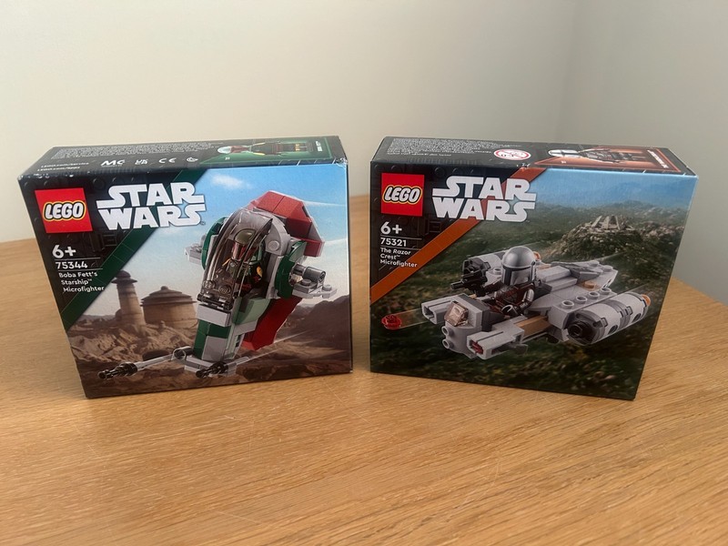LEGO Star Wars Microfighters 75321, 75344 Building Kits New & Sealed