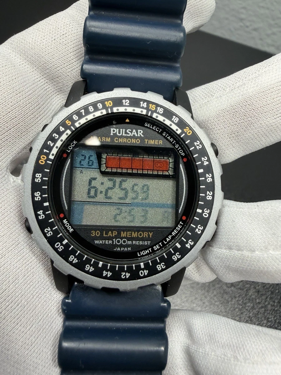 Pulsar Chronograph Wristwatches for sale | eBay
