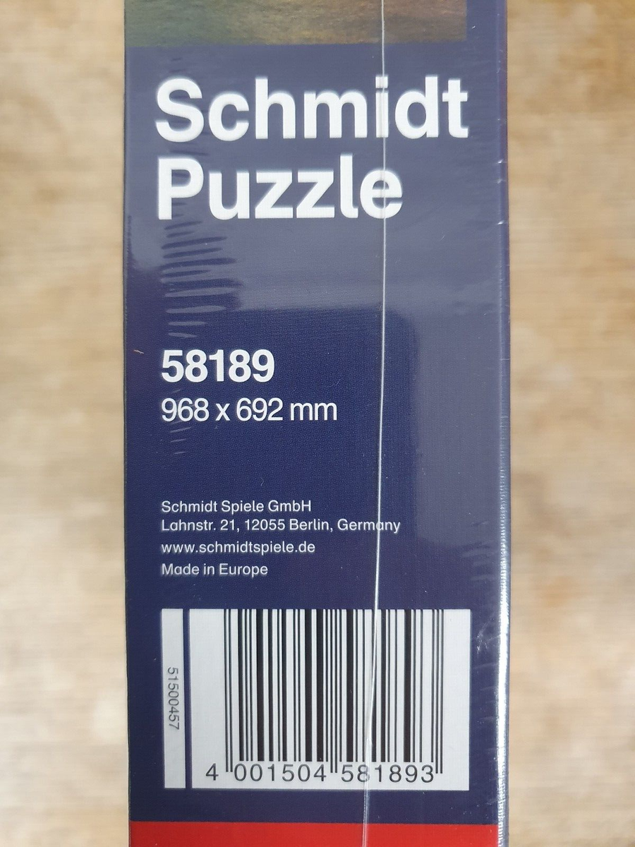 Schmidt Spiele Puzzle New York 2000 Pezzi - 96,8x69,2 Cm - Divertimento Per Adulti