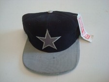 DALLAS COWBOYS AMERICAN NEEDLE SHINY SNAPBACK BEACH  GOLF HAT CAP VINTAGE EE4