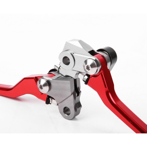 Palancas de freno de embrague pivote rojo EE. UU. para Honda CRF450RX 2017-2020 CRF250R/450R 07-20 - Imagen 7 de 8
