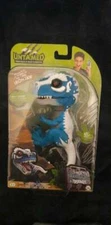 UNTAMED T-Rex's Ironjaw (Blue) Dinosaur Figure 40+ Sounds, Reacts To Touch
