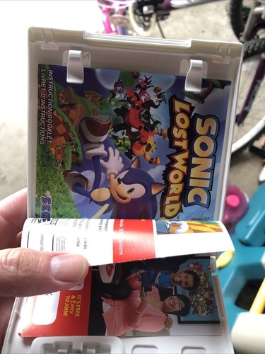 Sonic Lost World (Nintendo 3DS, 2013) CIB Complete TESTED - Picture 9 of 9