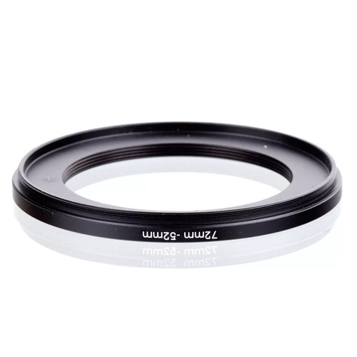 RISE (UK) 72-52MM 72MM-52MM 72 to 52 Step Down Ring Filter Adapter - Picture 3 of 3