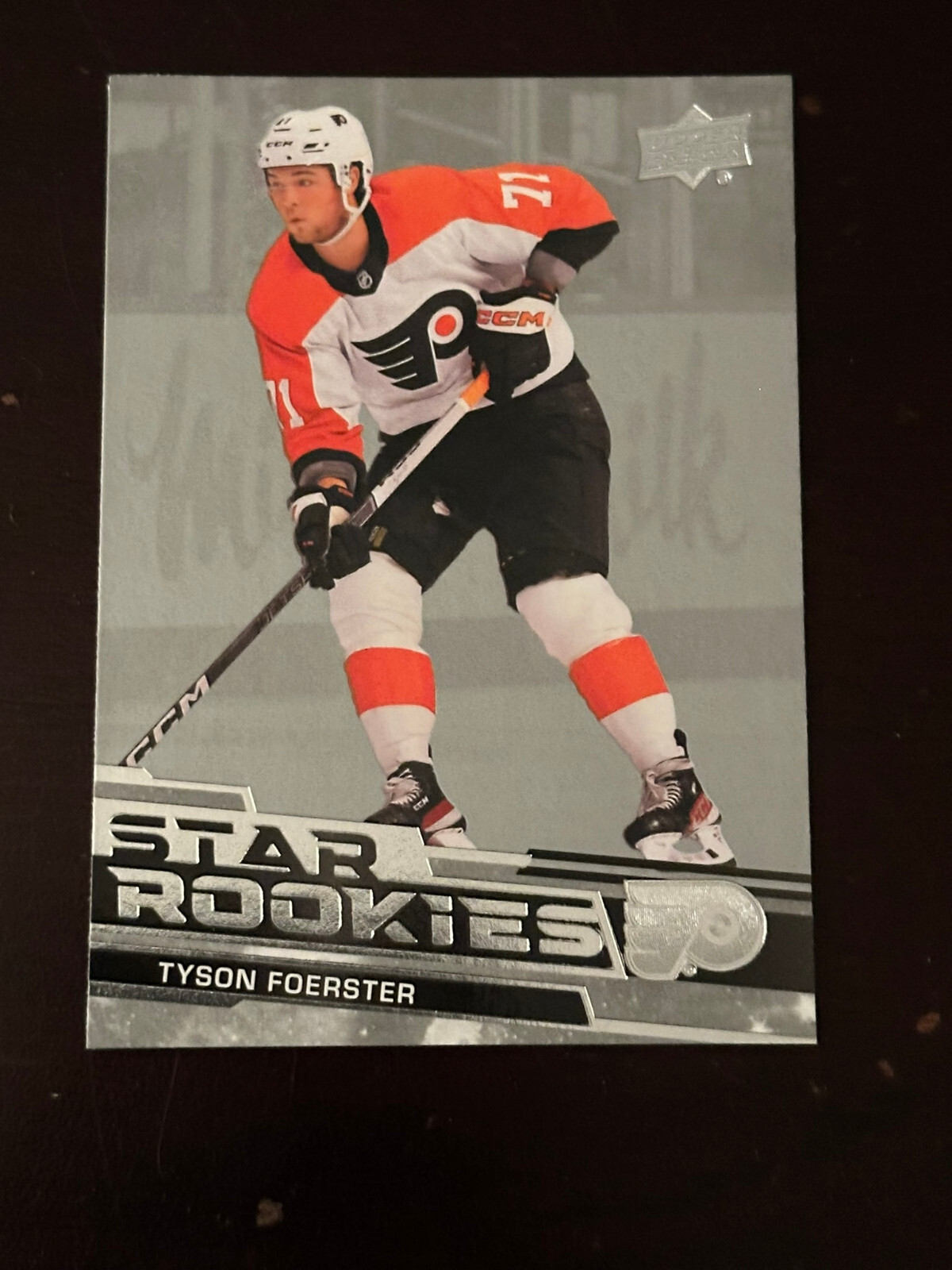 2023-24 Upper Deck Star Rookies Base Tyson Foerster Philadelphia Flyers #13
