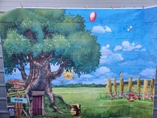 Allenjoy 8x6ft Cartoon Spring Forest Backdrop Photo Background