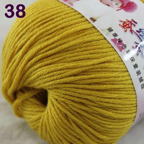 Sale 6 Skeinsx50g Cashmere Silk Wool Children Hand Knit Blankets Crochet Yarn 38 - Picture 11 of 11