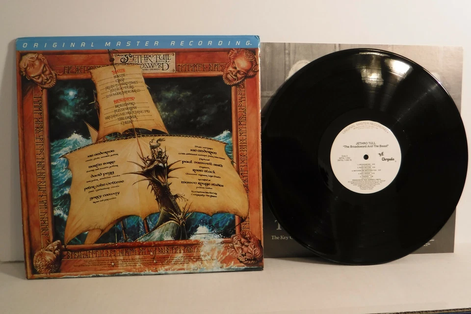 Jethro Tull, The Broadsword and the Beast, 1982 Chrysalis MFSL 1-092 Japan - Image 2 of 4