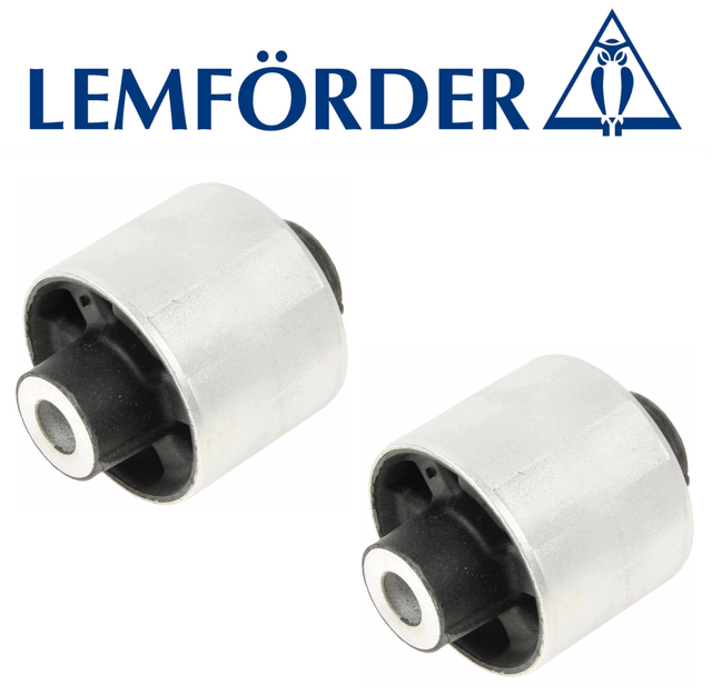 Front Control Arm Bushing Forward Set 2pcs OEM Lemforder BMW X3 X4 11