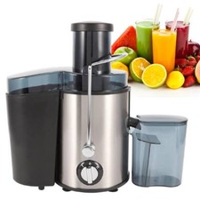1PCS 800W Juicer Machine Whole Fruit Vegetable Juice Extractor Stainless Steel