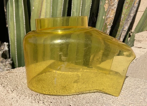 Vintage WearEver Popcorn Pumper Replacement Part Yellow Shute Only