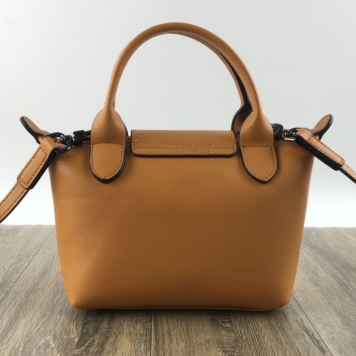 Longchamp Le Pliage Extra XS Top Handle Bag Cuir 4 Colors