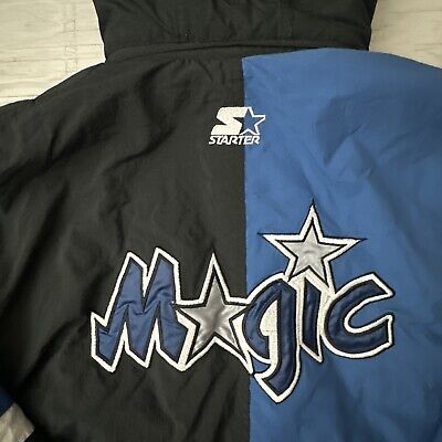 Vintage 90s Distressed NBA Orlando Magic Full Zip Starter Vintage 90s Distressed NBA Orlando Magic Full Zip Starter