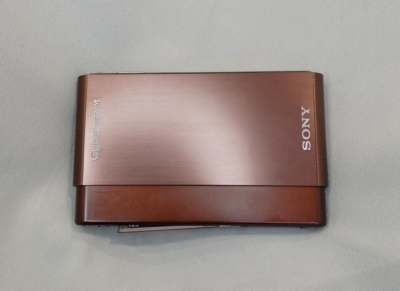 Sony Digital Camera DSC-T77 Cyber Shot Brown 4.0x Optical