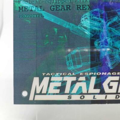 その他 L GEAR SOLID TRADING CARD 068 REX 068 Metal Gear Rex Metal Gear Solid Trading card Plastic Back