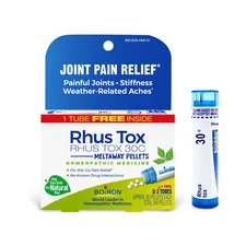 Boiron Rhus Tox 30c Joint Pain Relief Tablets, 3 Tubes