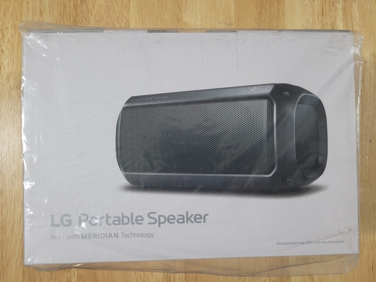 Top lg pk3 portable bluetooth speaker with meridian technology