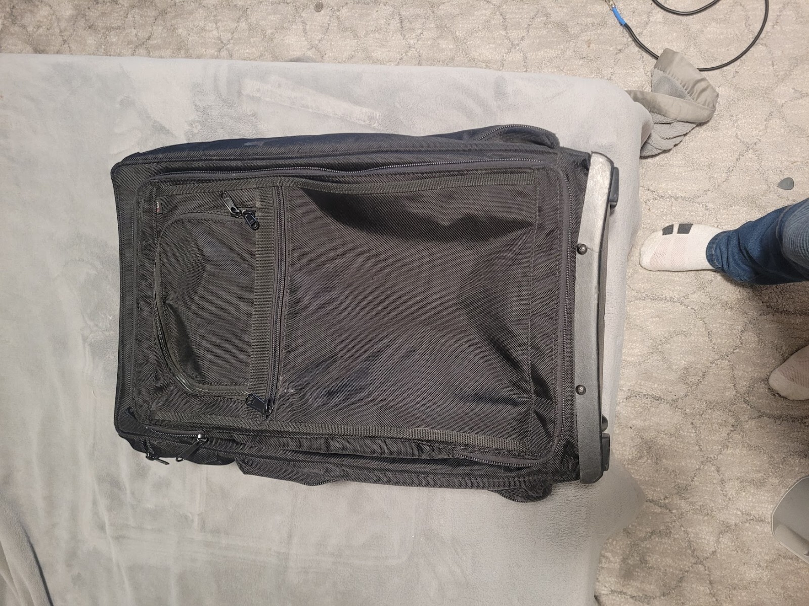 Luggageworks Stealth 26 flight crew rolling bag eBay