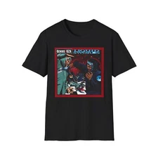 GZA Liquid Swords Album Cover 90s Hip Hop T-Shirt For Men & Women