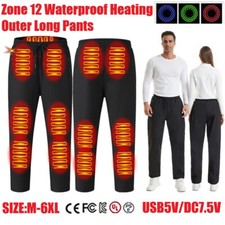 Wasserdichte Herren-Skihose – Winddichte Thermo-Fleece-gefütterte