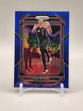 Kiah Stokes 2023 Prizm WNBA #34 Blue Prizm #'d /175