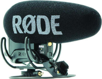 Rode Microphone VideoMic Pro-R+ Connect To Consumer Video Cameras and DSLRs