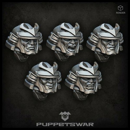 Samurai Heads Puppetswar S217 - Imagen 2 de 3