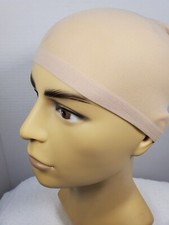 "buy1 get 2 free" beige cap Man boy BREATHABLE Elastic STOCKING WAVE NYLON cap