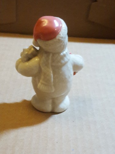 Lenox Snowman with Presents 2000 12 months of Snowmen December Ornament - Picture 2 of 2