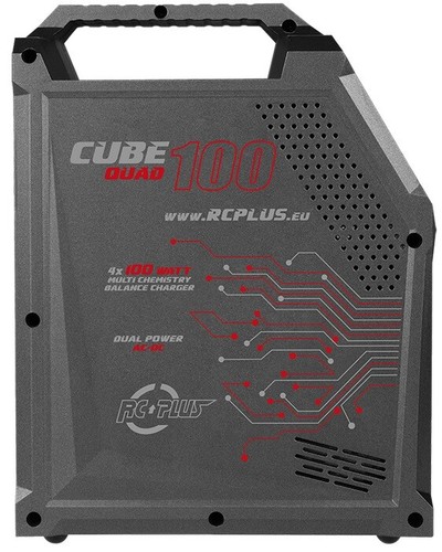 RC Plus RC-CHA-210 Cube 100 Quad AC-DC LiPo-NiMh Ladegerät 4x 7A-4x 100Watt - Bild 4 von 10