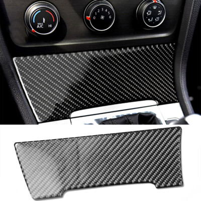 For VW Golf 7 GTI MK7 2014-19 Carbon Fiber Cigarette Lighter Cover Sticker Trim