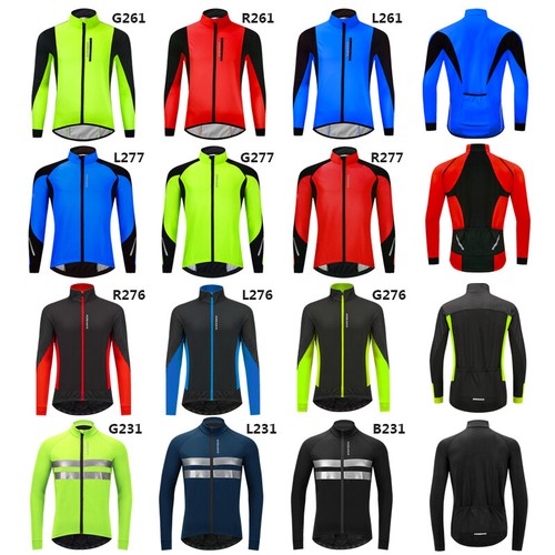 Giacca termica da ciclismo in pile Full zip cappotto da bicicletta  antivento | eBay