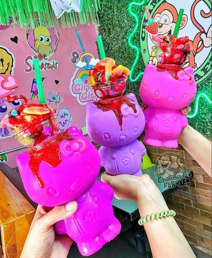 Termo Hello Kitty Vaso Kitty Chela Mayoreo Lt Envase Con Popote