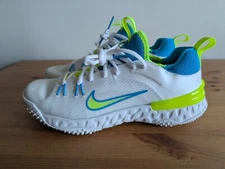 Nike Huarache 9 Elite TF LAX SE Lacrosse Shoes Turf Cleats Men Sz 6 FV6148-100