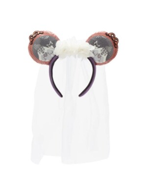 Disney parks  Haunted Mansion bride veil ear headband. Halloween Disney Parks The Haunted Mansion Bride Veil Ear Headband for  main image 4