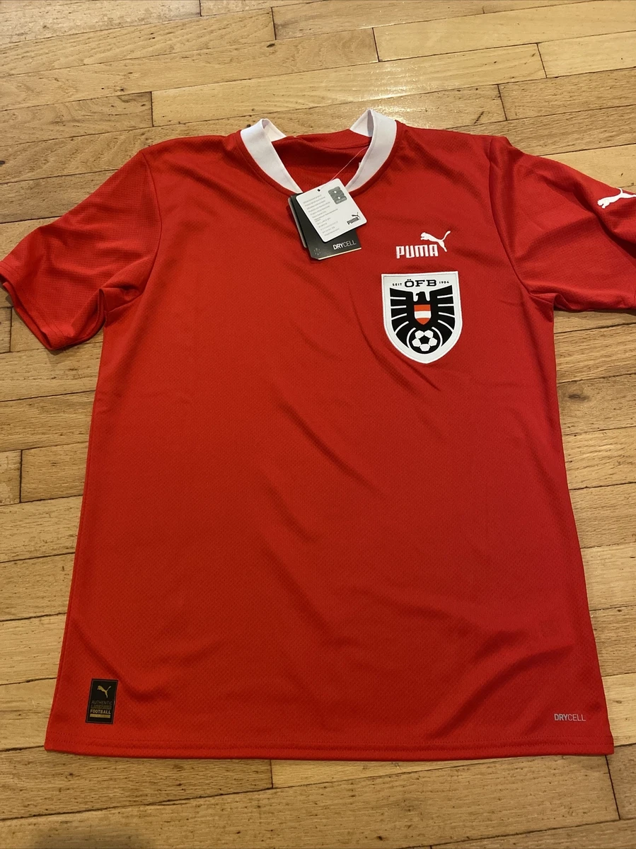 Austria No10 Junuzovic Red Home Soccer Country Jersey