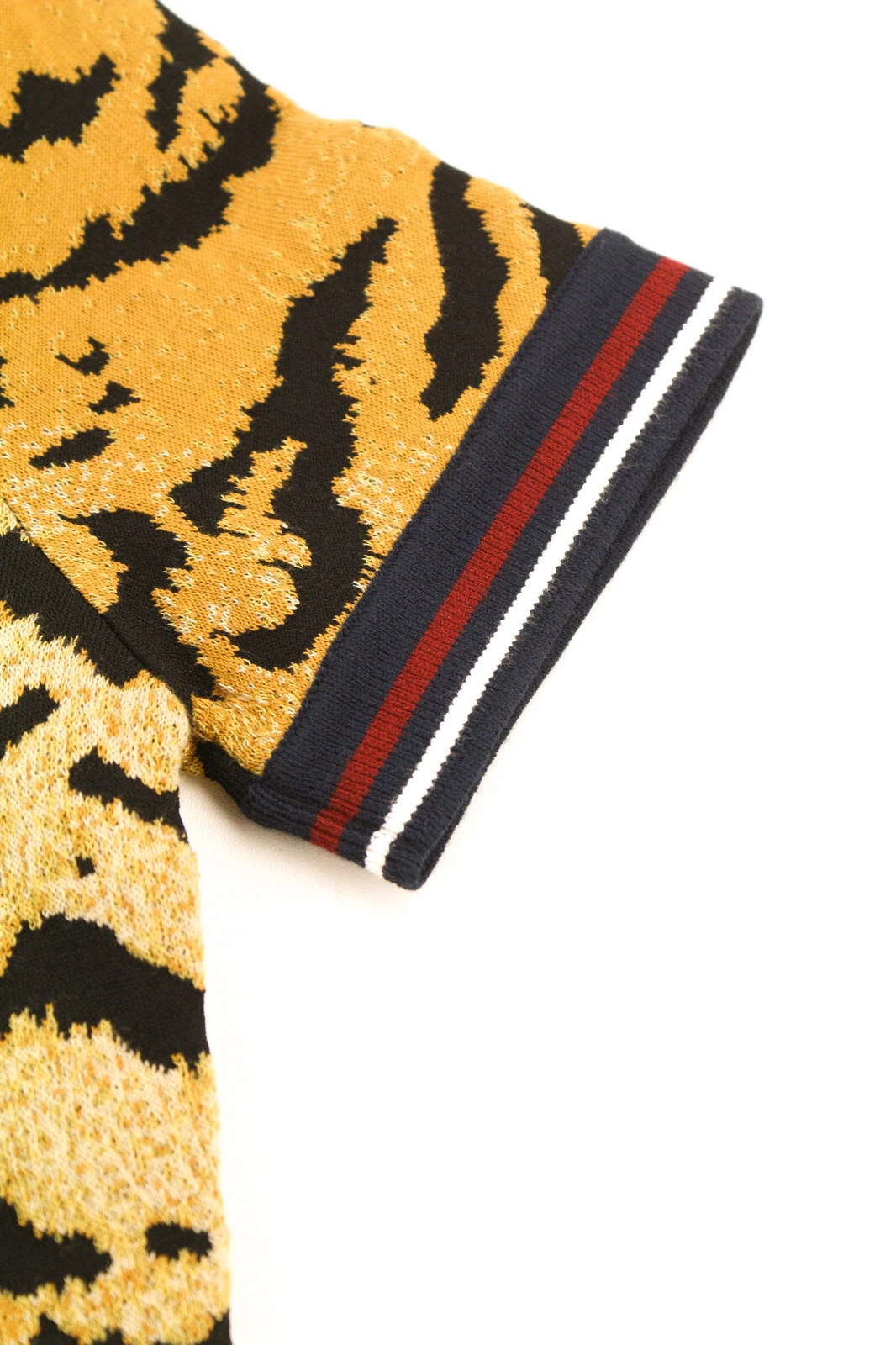 Abito donna DSQUARED2 S giallo marrone stampa animalier manica corta colletto mini