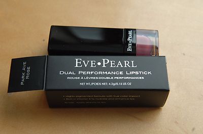 NIB Eve Pearl Dual Performance Lip Color in Park Ave Rose - Full size
