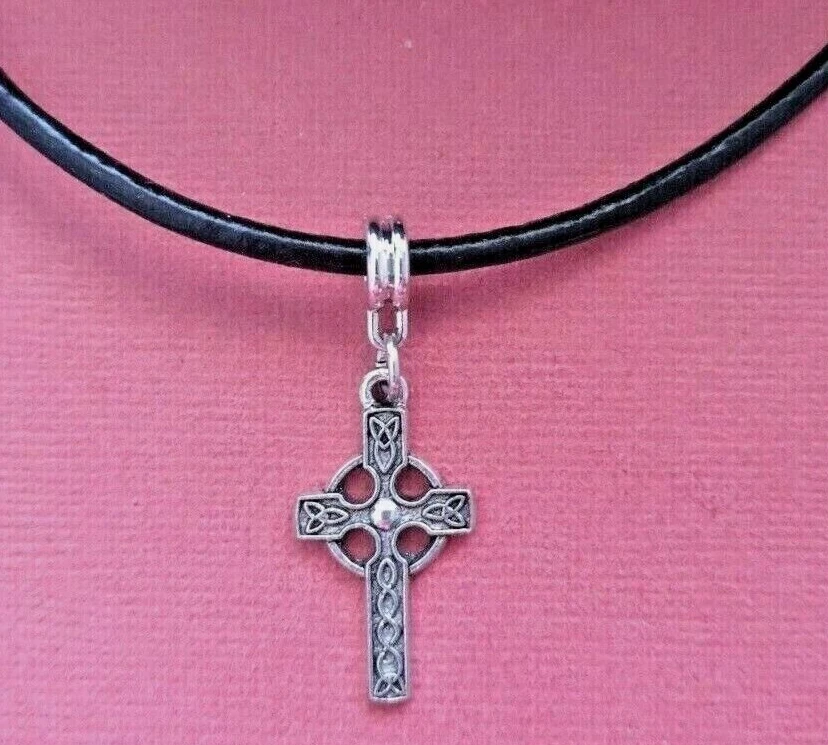 Religious charm necklace deals
