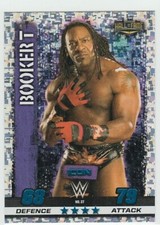 Booker T 2017 Topps WWE Slam Attax 10th Edition Icon Hall of Fame  Foil Card