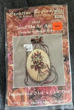 Creative Beginnings Silk Ribbon Embroidery Kit Send Me an Angel RK102 NIP