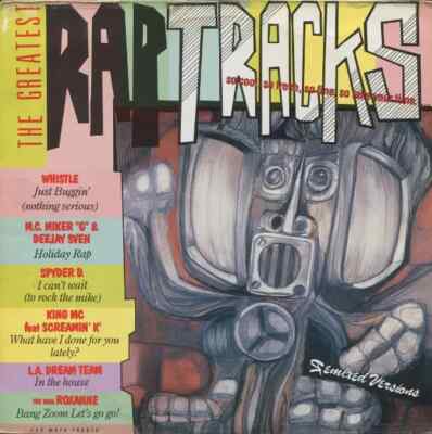 LP MC Miker G. & DJ Sven, Spyder-D a.o. Rap Tracks NEAR MINT High Fashion