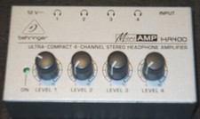 Behringer Microamp ha400 : Four Outputs, One Input, Perfect Working Condition A+