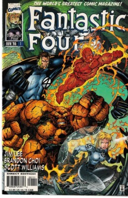 Fantastic Four 1-A Marvel Comics Vol-2 (1996-1997) Grade 9.2 | eBay
