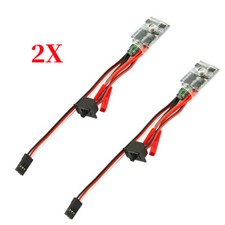 2X 30A ESC Bürstenmotor Elektronischer Fahrtenregler Für Mini RC Auto Boot Buggy