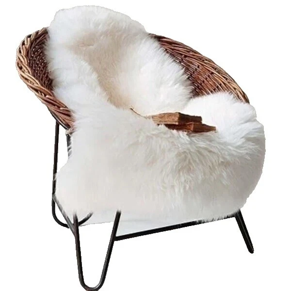 Sheepskin Lodge White Leather, Fur & Sheepskin Rugs