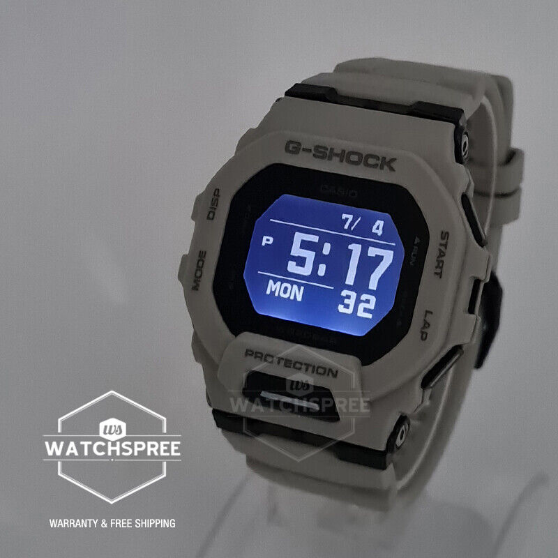 Casio G-Shock G-SQUAD Bluetooth® Sand Resin Band Watch GBD Casio G-Shock G-SQUAD Bluetooth® Sand Resin Band Watch GBD