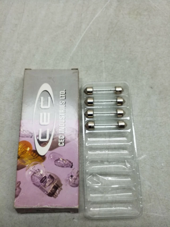 6411 CEC Industries Miniature Light Bulbs Free Shipping Made In Taiwan 4Pcs - Image 2 of 4
